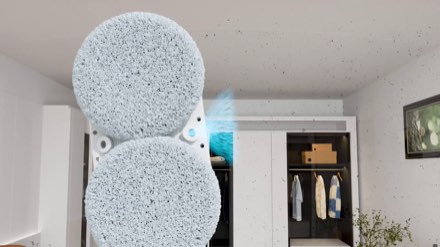 Aspirateur robot ASM en 3D