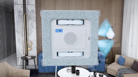 Robot lave-vitre HCR360 en 3D