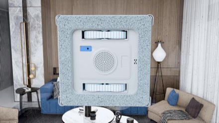 Robot lave-vitre HCR360 en 3D