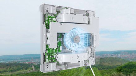 Robot lave-vitre HCR360 en 3D