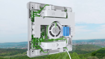 Robot lave-vitre HCR360 en 3D