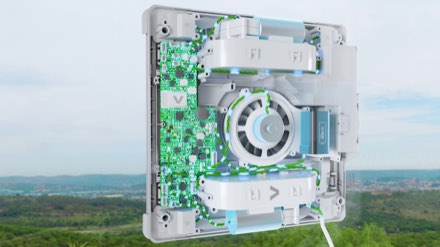 Robot lave-vitre HCR360 en 3D