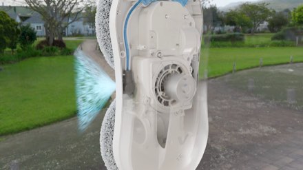 Robot lave-vitre Voelwe S+ en 3D